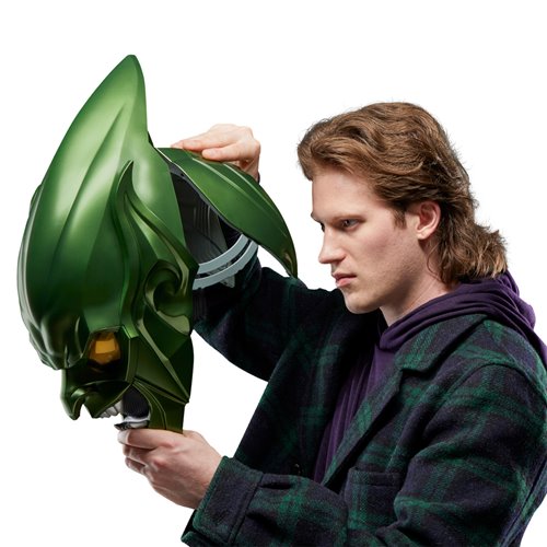 Spider-Man: No Way Home Marvel Legends Series Green Goblin Premium Roleplay Helmet Prop Replica (ETA JANUARY / FEBRUARY 2025)