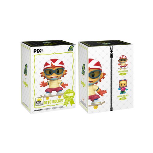 Rocket Power Otto Rocket Pix! Vinyl Figure | Thrilljoy | 2026 Convention Exclusive
