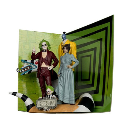 Movie Maniacs Beetlejuice Beetlejuice 6-Inch Scale Posed Figure 4-Pack