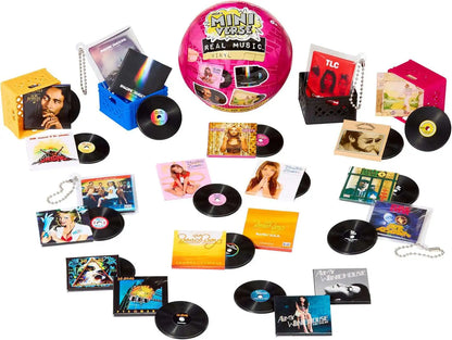MINIVERSE REAL MUSIC BLIND PACK MINI PLAYABLE VINYL RECORDS - PREORDER