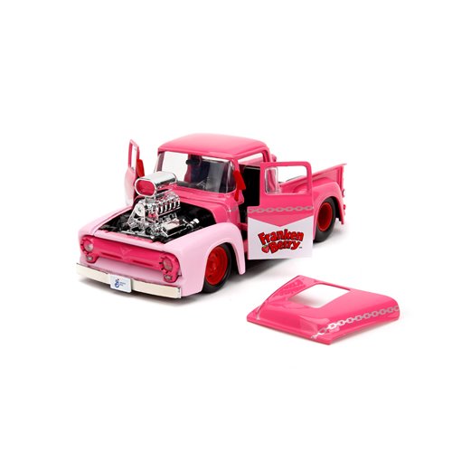 General Mills Franken Berry 1956 Ford F-100 1:24 Scale Die-Cast Metal Vehicle with Figure (ETA FEBRUARY 2025)