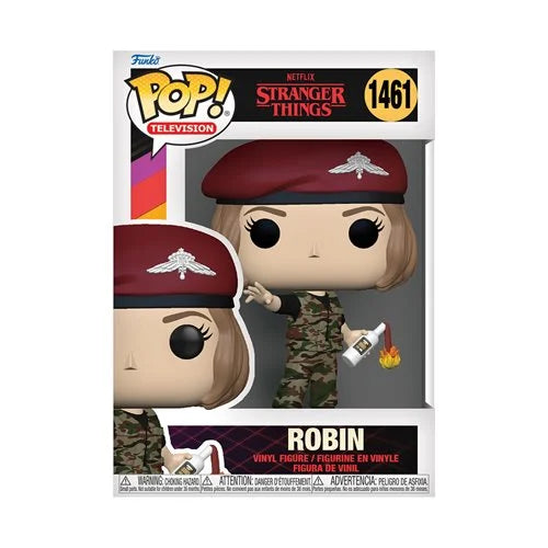 Stranger Things Season 4 Robin with Cocktail Funko Pop! Vinyl Figure #1461 (ETA DECEMBER 2023/ JANUARY 2024)