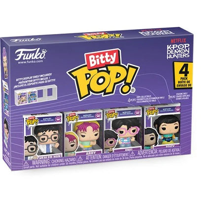 KPop Demon Hunters Zoey Bitty Pop! 4-Pack | Preorder | Funko