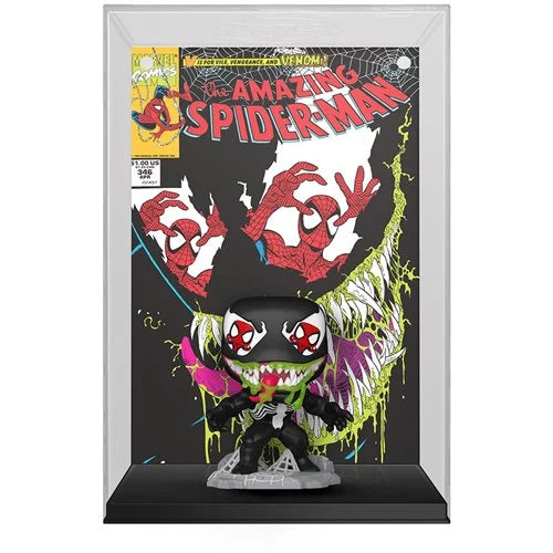 Amazing Spider-Man #346 | Venom Funko Pop! Comic Cover #81 with Case | Funko | PREORDER