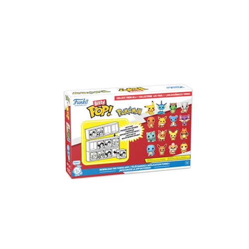 Pokémon Charmander Bitty Pop! Mini-Figure 4-Pack | Funko