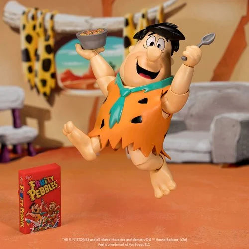 PREORDER Fruity Pebbles Fred Flintstone 1:12 Scale Action Figure – Ships Apr 2026