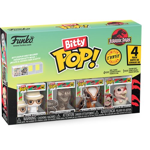 Jurassic Park Velociraptor Bitty Pop! 4-Pack | Funko