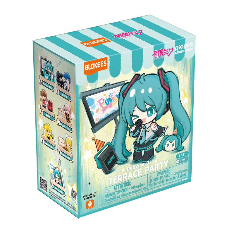 Blokees Hatsune Miku DaaVibe 01 Terrace Party