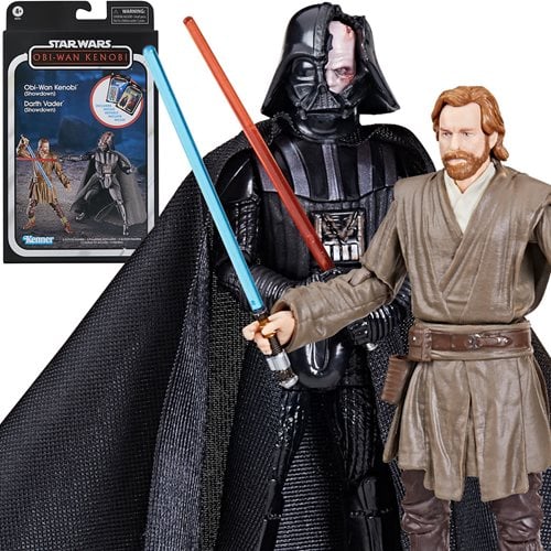 Star Wars The Vintage Collection Obi-Wan Kenobi & Darth Vader (Showdown) 3 3/4-Inch Action Figures (ETA JANUARY / FEBRUARY 2024)