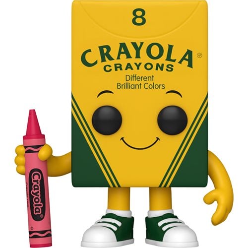 Crayola Crayon Box 8-Piece Funko Pop! Vinyl Figure #131 (ETA DECEMBER 2023/ JANUARY 2024)