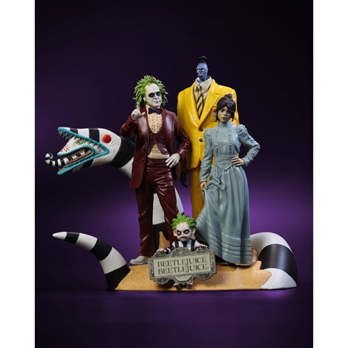 Movie Maniacs Beetlejuice Beetlejuice 6-Inch Scale Posed Figure 4-Pack