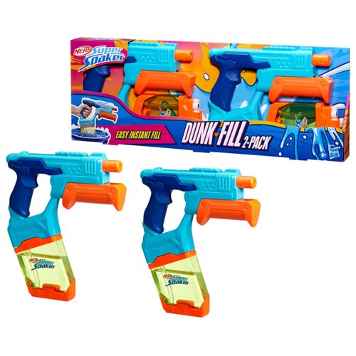 Nerf Super Soaker Dunk-Fill Water Blasters 2-Pack (ETA MARCH / APRIL 2025)