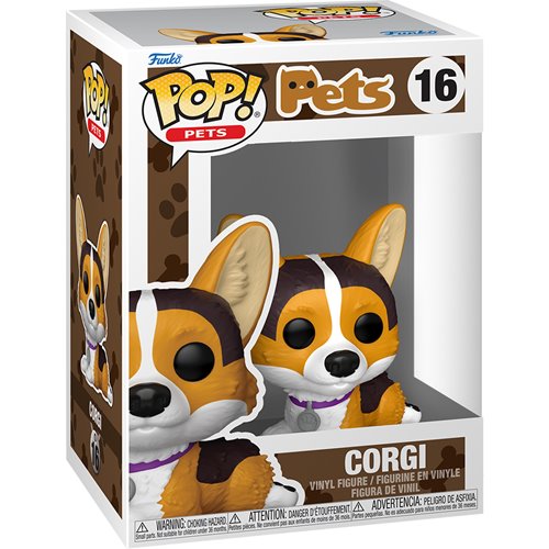 Pop! Pets Corgi Funko Pop! Vinyl Figure #16 (ETA JANUARY / FEBRAURY 2026)