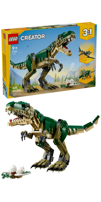 LEGO 31151 T. Rex Creator 3 in 1 (ETA JANUARY / FEBRUARY 2025)