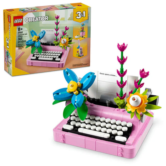 LEGO 31169 Typewriter with Flowers (ETA JANUARY / FEBRUARY 2025)