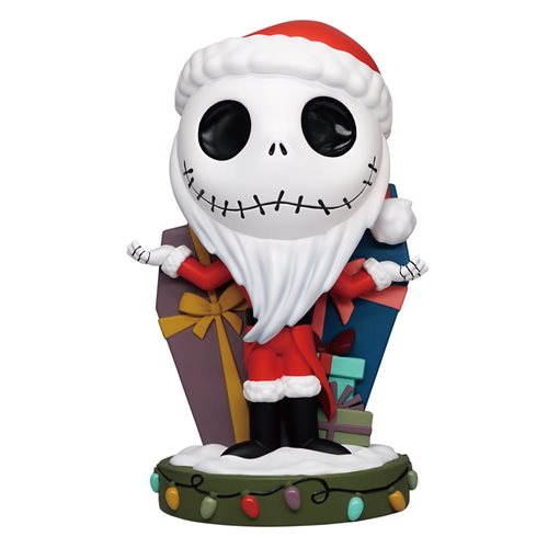 The Nightmare Before Christmas Santa Jack Skellington PVC Figural Bank