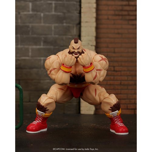 PRE-ORDER - Ultra Street Fighter II Zangief Deluxe 6-Inch Scale Action Figure
