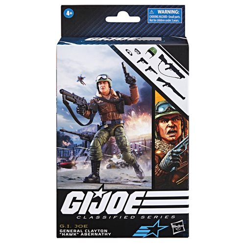 G.I. Joe Classified Series General Hawk Clayton Abernathy 6-Inch Action Figure (ETA DECEMBER 2023 / JANUARY 2024)