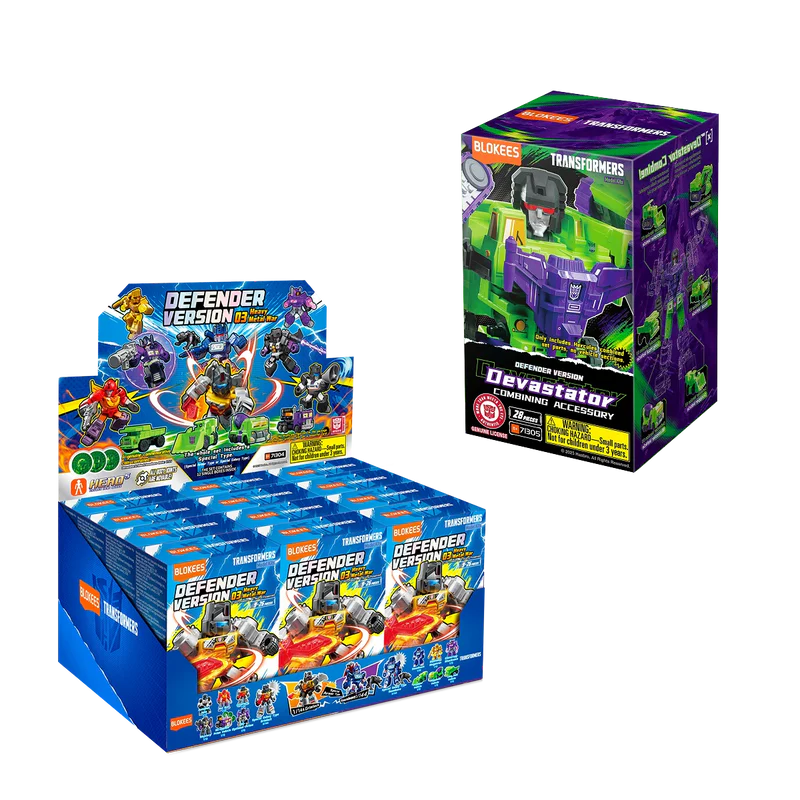 Transformers Defender Version Devastator Kits Combining Accessory