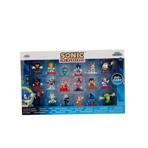 Sonic the Hedgehog Nano MetalFigs Die-Cast Metal Mini-Figure 18-Pack