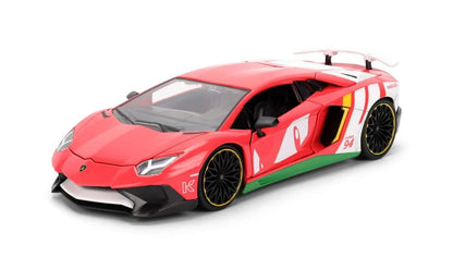 Hollywood Rides Sonic the Hedgehog - Knuckles 1:24 Scale Lamborghini Aventador SV Model