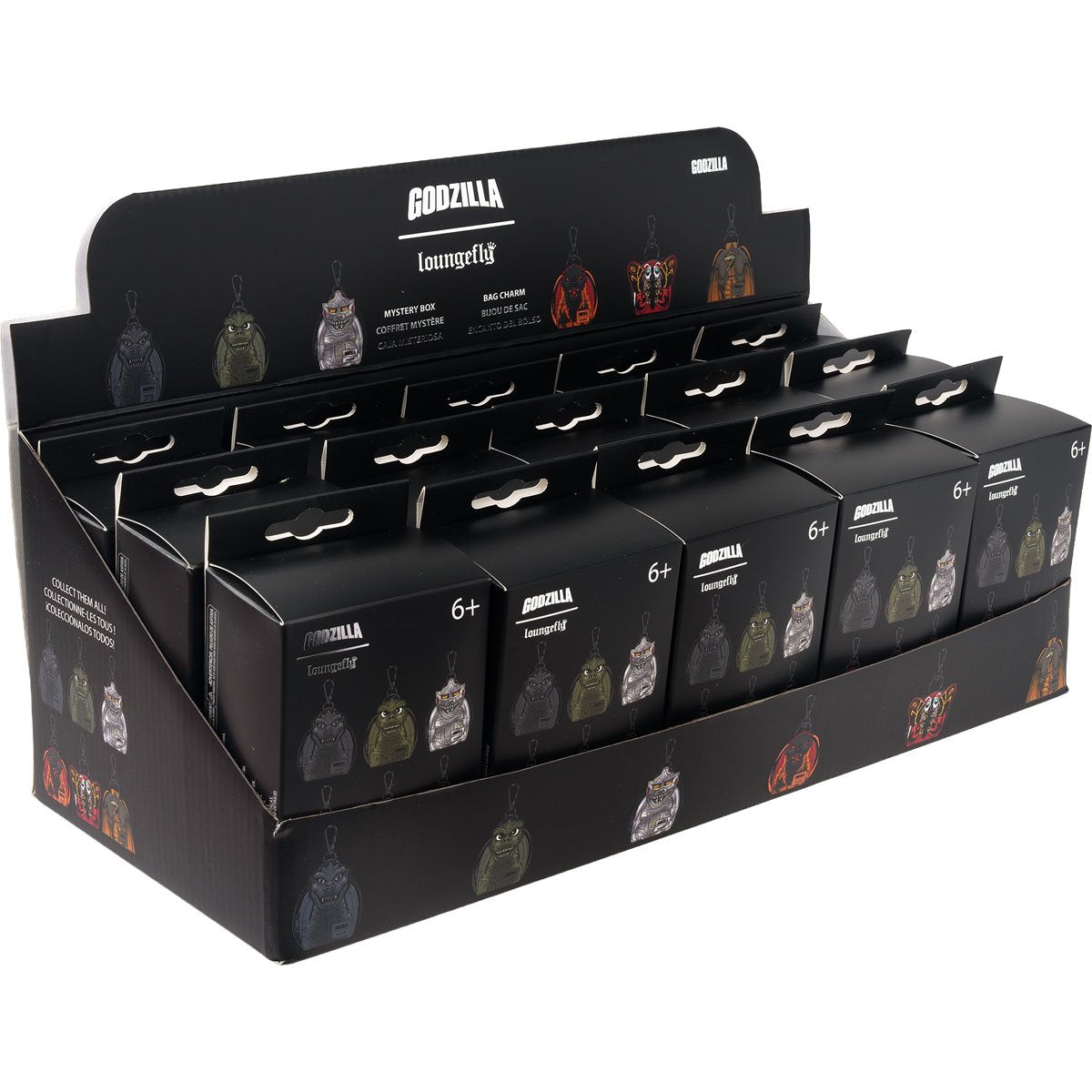 Godzilla Mini-Backpack Mystery Box Bag Charm