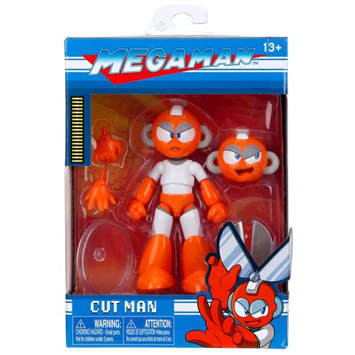 Mega Man 1:12 Scale Wave 2 Cut Man Action Figure (ETA OCTOBER / NOVEMBER 2024)