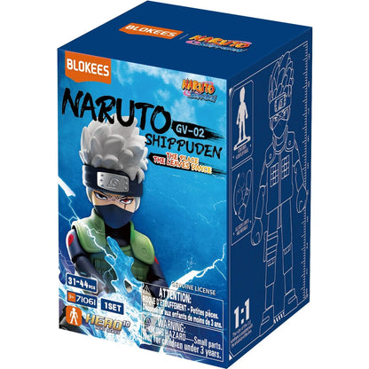 Naruto Galaxy Version 02 The Place the Leaves Dance Blokees Mini Model Kit Case of 9