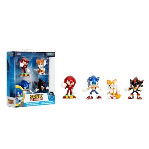 Sonic the Hedgehog 2 1/2-Inch MetalFigs Die-Cast Metal Mini-Figure 4-Pack