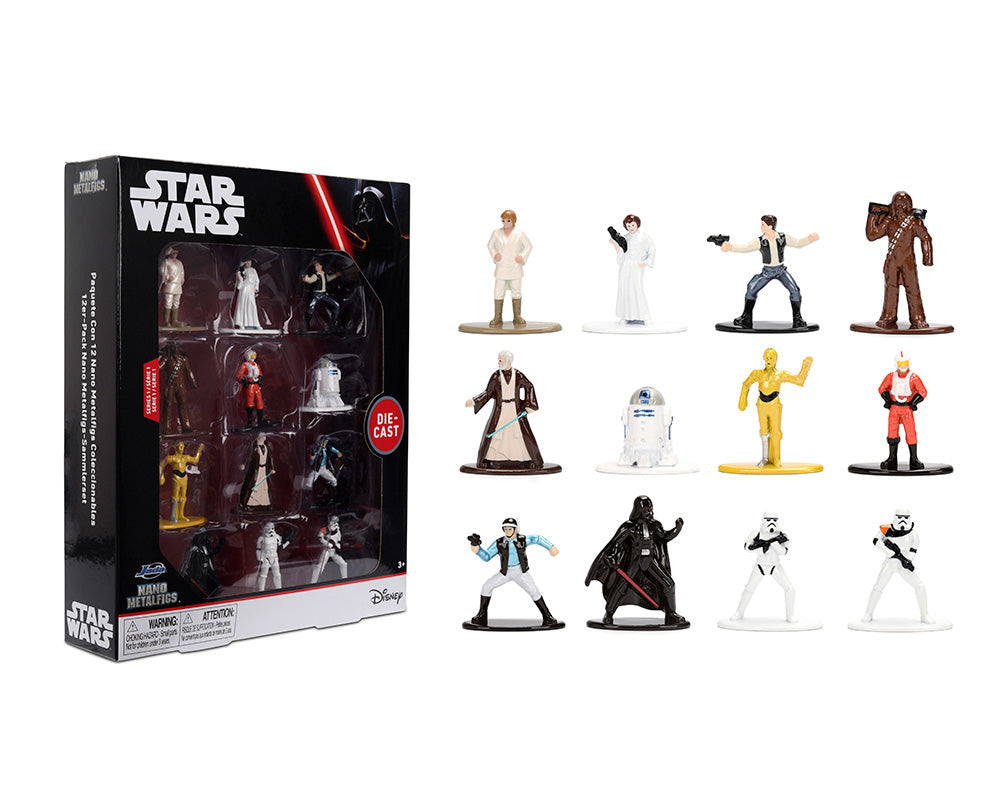 PREORDER - Jada Nano Metalfigs Star Wars™ 12-Pack – Wave 1 - January 2026