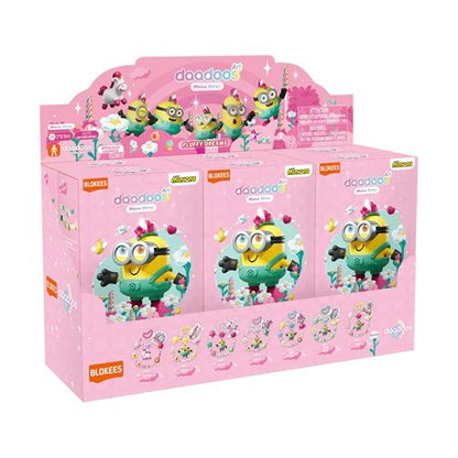 Minions Daadoos Art Series 01 Fluffy Dreams Clip-On Case of 6
