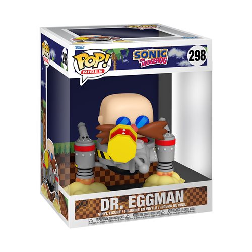 Sonic the Hedgehog Dr. Eggman Funko Pop! Vinyl Ride #298 (ETA MARCH / APRIL 2024)