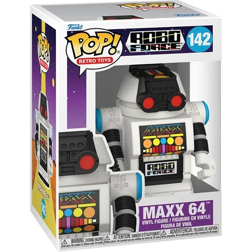 Roboforce Maxx 64 Funko Pop! Vinyl Figure #142 (ETA OCTOBER / NOVEMBER 2024)