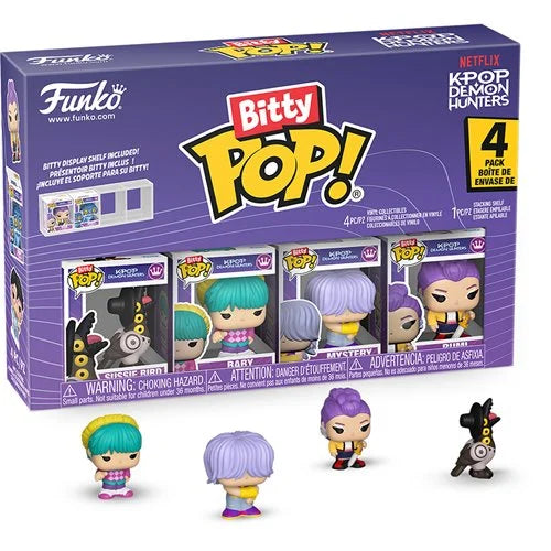 KPop Demon Hunters Rumi Bitty Pop! 4-Pack | Preorder | Funko