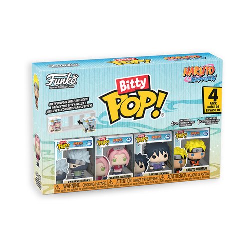 Naruto: Shippuden Team 7 Bitty Pop! 4-Pack | Funko