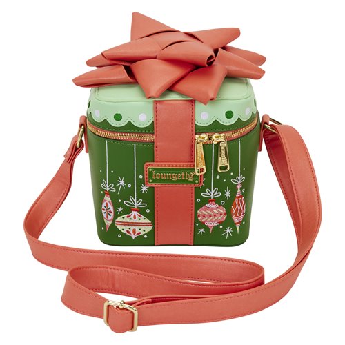 Loungefly Figural Holiday Gift Crossbody Bag