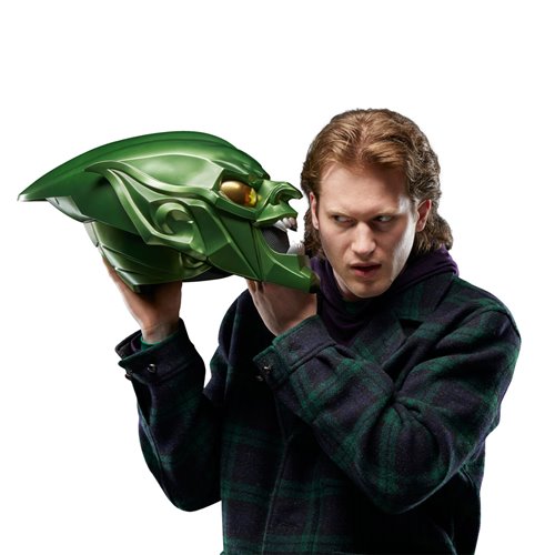 Spider-Man: No Way Home Marvel Legends Series Green Goblin Premium Roleplay Helmet Prop Replica (ETA JANUARY / FEBRUARY 2025)