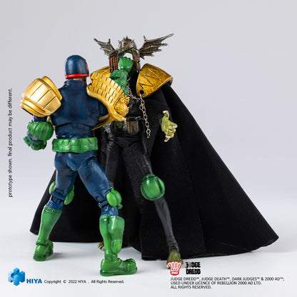 Judge Dredd Gaze into the Fist of Dredd 1:18 Scale Exquisite Mini Action Figure 2-Pack - Previews Exclusive