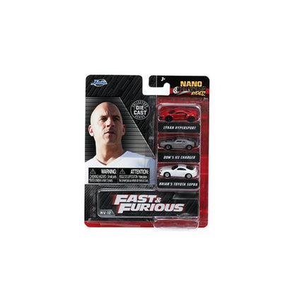 Fast & Furious Nano Hollywood Rides Wave 2 Vehicle 3-Pack