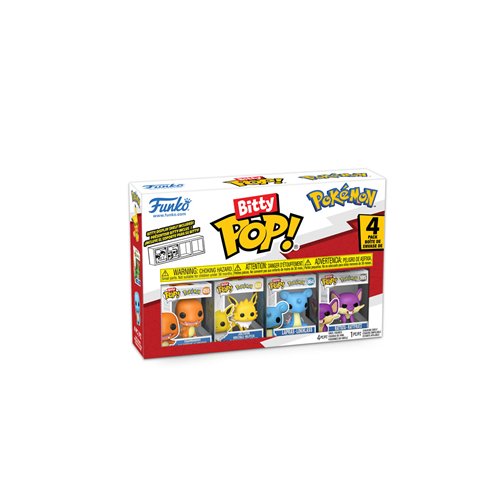 Pokémon Charmander Bitty Pop! Mini-Figure 4-Pack | Funko