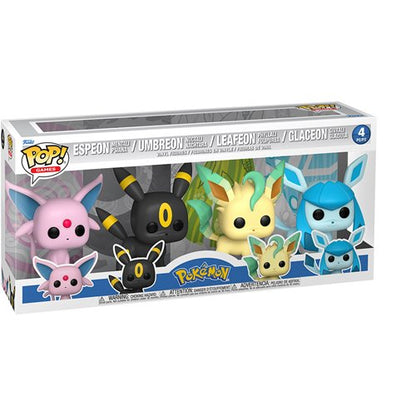 Pokémon | Eevee Evolutions Funko Pop! Vinyl Figure 4-Pack | Funko | PREORDER