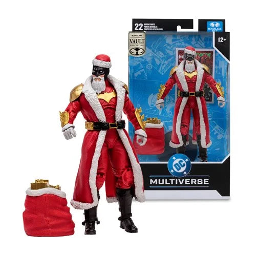 DC Multiverse McFarlane Vault Collection Wave 3 Batman Red Santa Suit 7-Inch Scale Action Figure - PREORDER