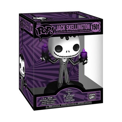 The Nightmare Before Christmas Jack Skellington Halloween Light-Up Super Funko Pop! Vinyl Figure #1501