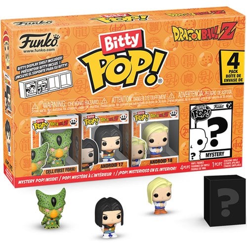 Dragon Ball Z Cell (First Form) Bitty Pop! Mini-Figure 4-Pack - Specialty Series