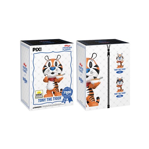 Kellogg's Tony the Tiger Pix! Vinyl Figure | Thrilljoy | 2026 Convention Exclusive