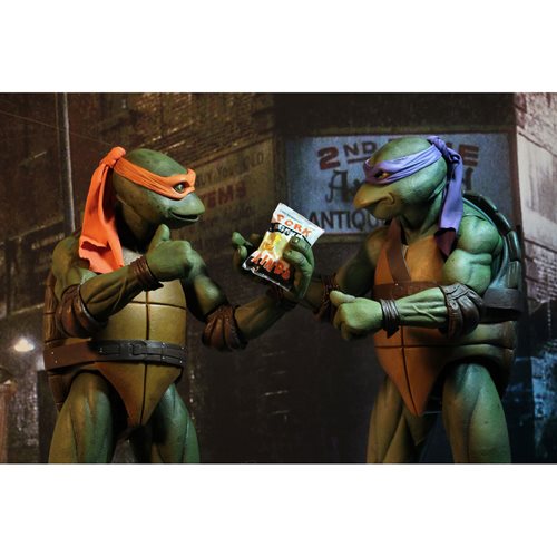 TMNT 1990 Movie | Michelangelo NECA 1:4 Scale 16.5-Inch Action Figure | PREORDER