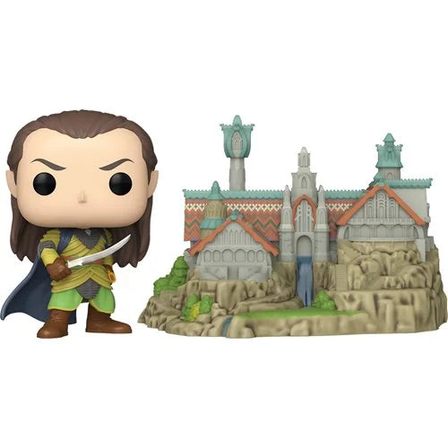 The Lord of the Rings Elrond with Rivendell Funko Pop! Town #1747 (ETA FEBRUARY / MARCH 2025)