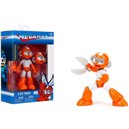 Mega Man 1:12 Scale Wave 2 Cut Man Action Figure (ETA OCTOBER / NOVEMBER 2024)