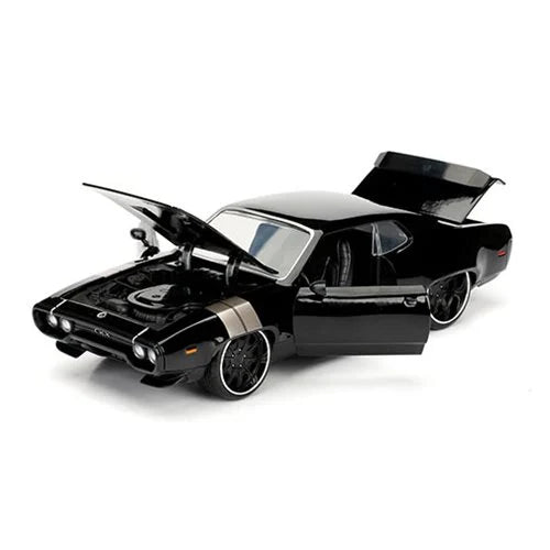 Fast and the Furious 8 Dom's 1972 Plymouth GTX 1:24 Scale Die-Cast Metal Vehicle