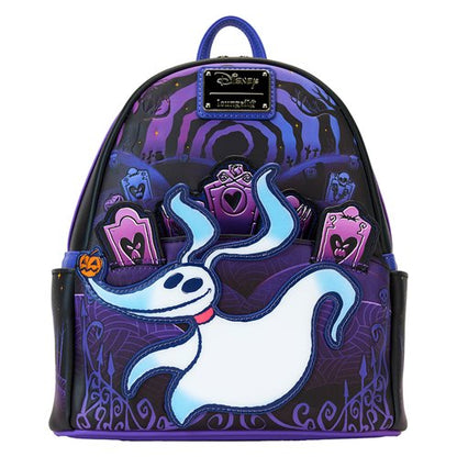 Nightmare Before Christmas Zero and Jack Light-Up Mini Backpack